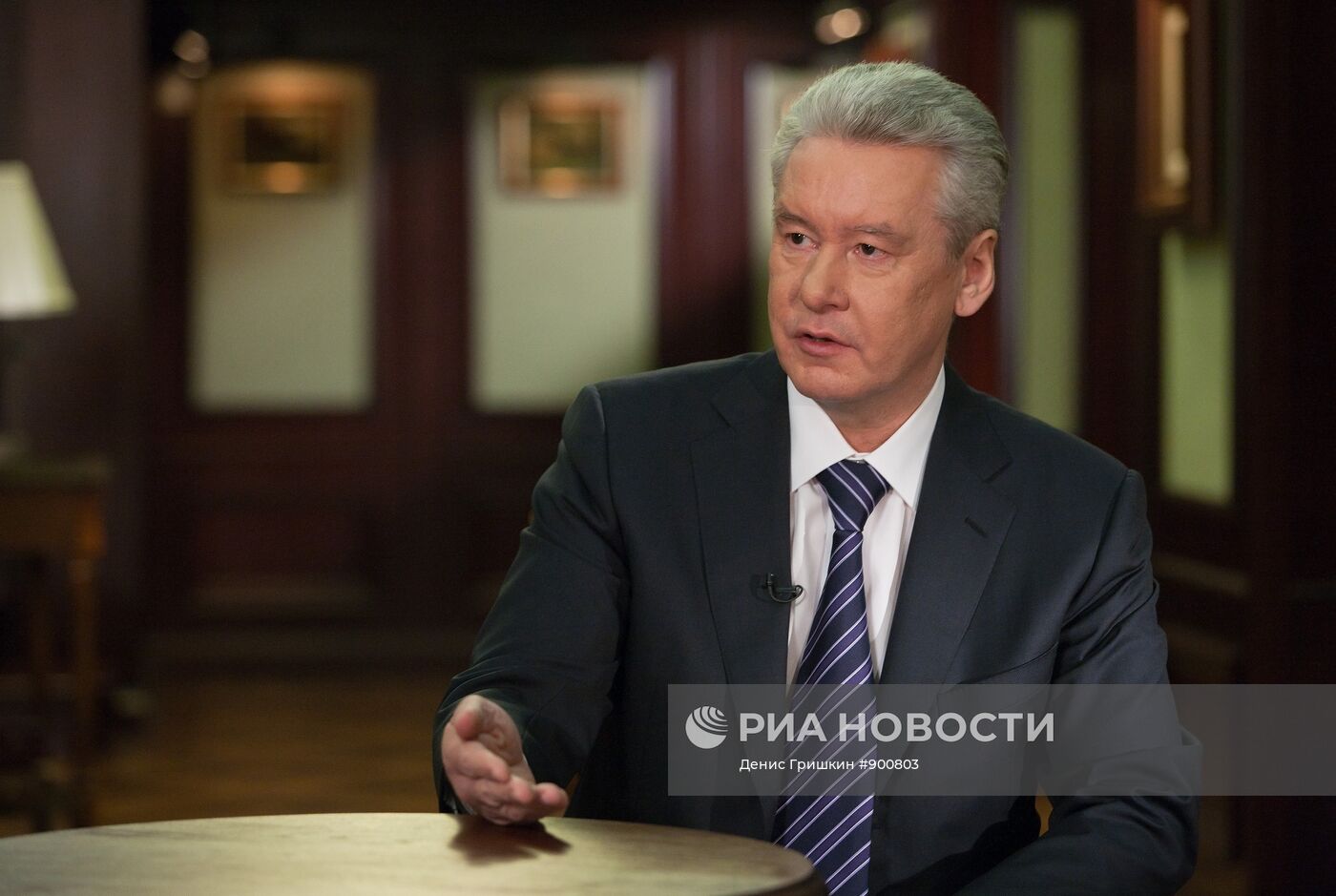 Мэр Москвы Сергей Собянин дал интервью
