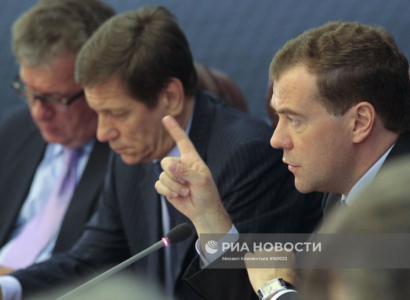 Д.Медведев с рабочей поездкой в Иркутске