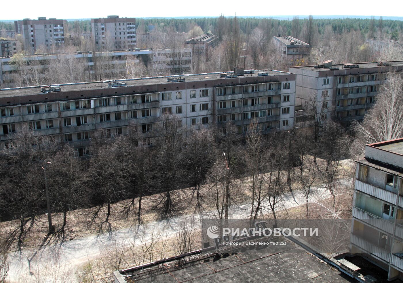 Зона отчуждения Чернобыльской АЭС