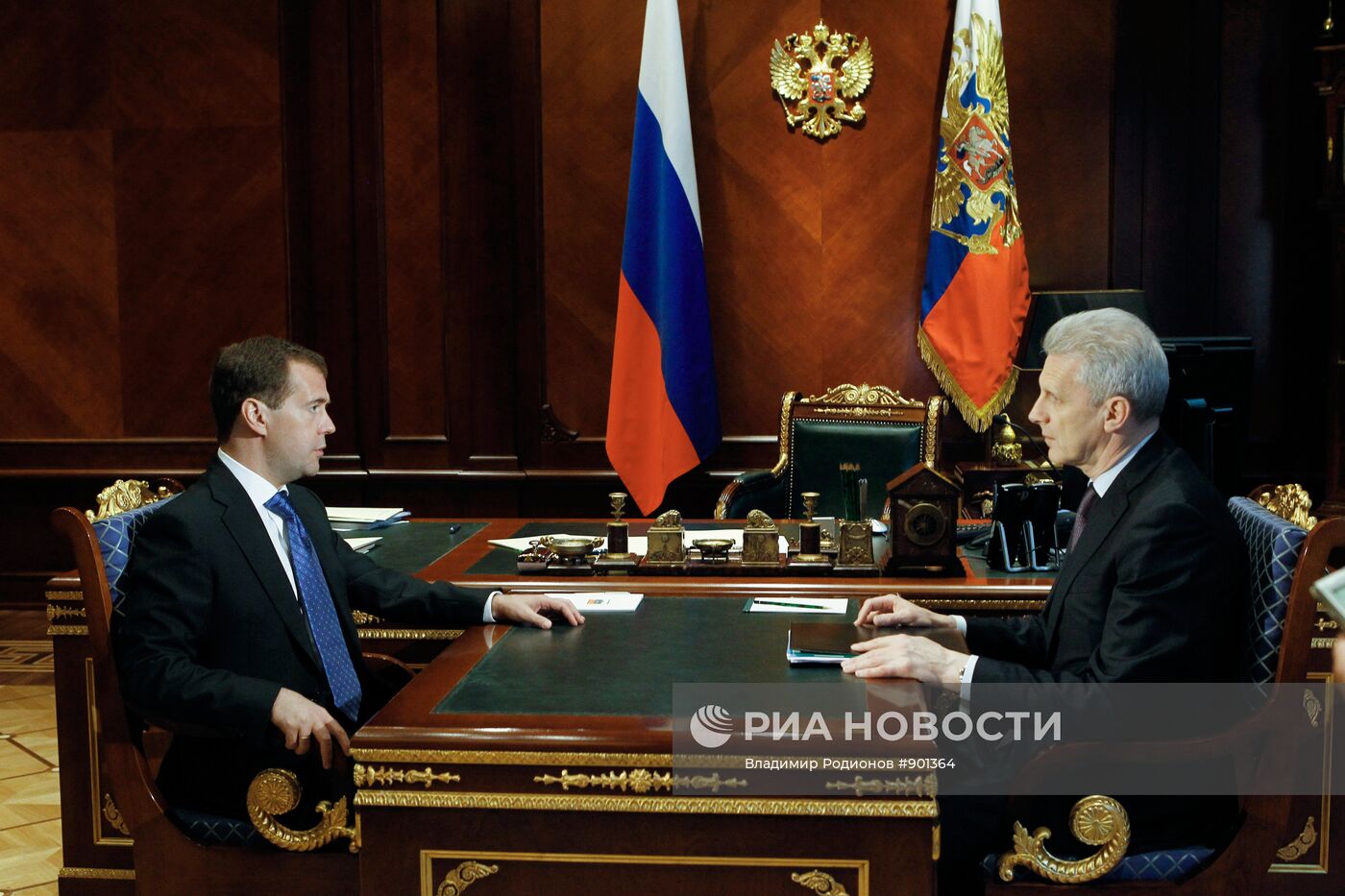 Встреча Дмитрия Медведева с Андреем Фурсенко