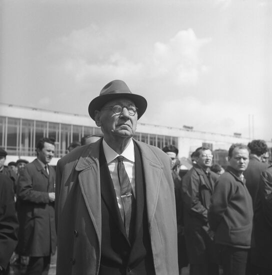 Советский авиаконструктор, академик АН СССР А.Н.Туполев