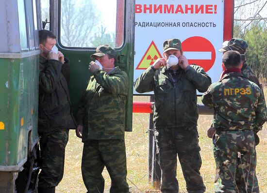 Зона отчуждения Чернобыльской АЭС