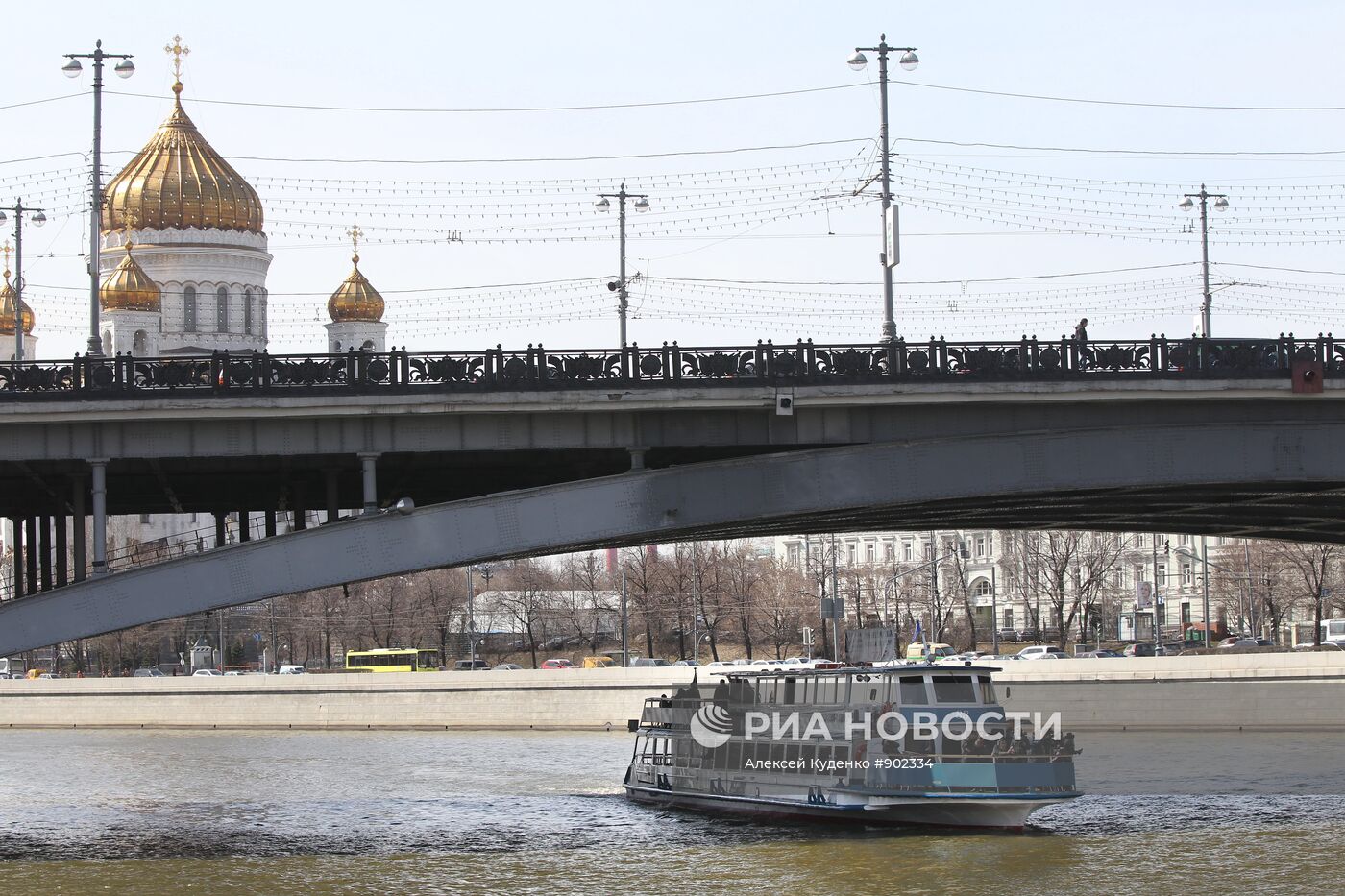 Открытие пассажирской навигации на Москве-реке