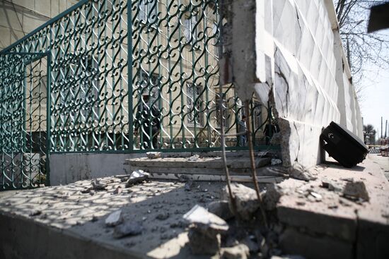 Взрыв у здания ГИБДД в Волгограде