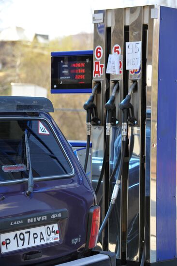 Работа АЗС в регионах России