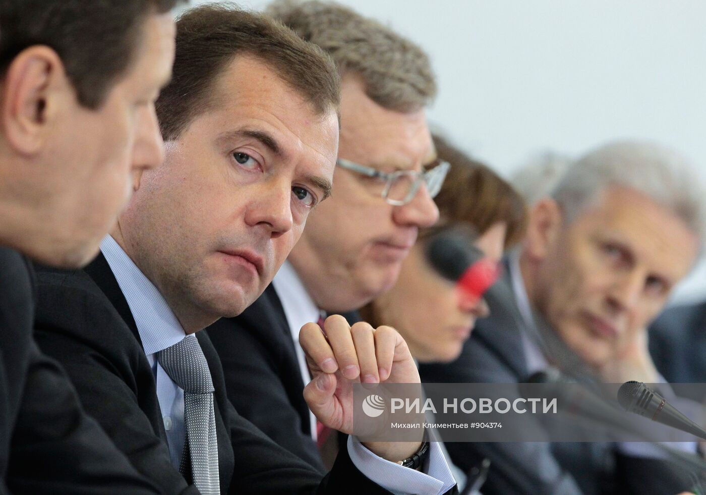 Рабочая поездка Дмитрия Медведева в Лыткарино