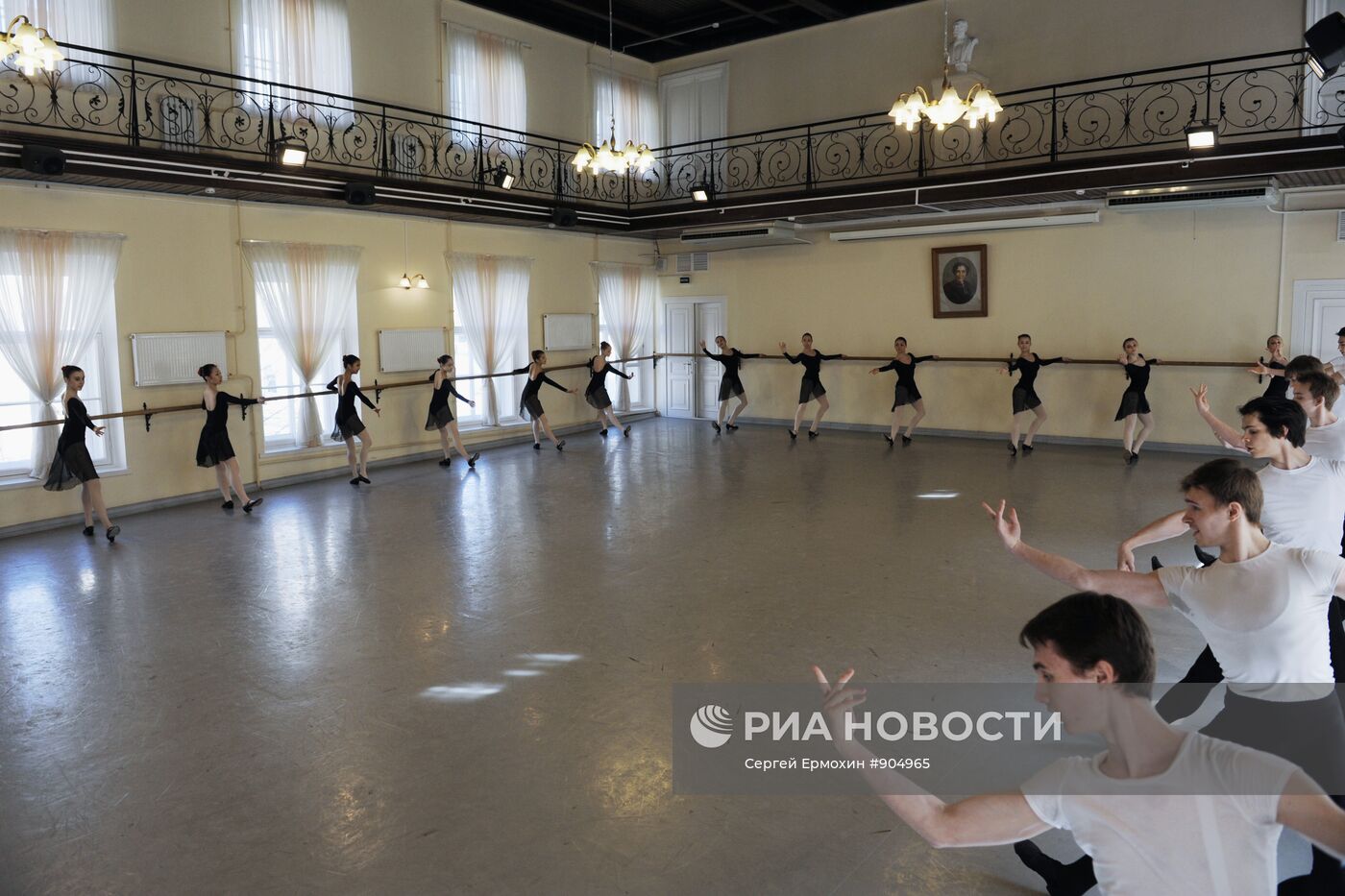 Экзамены в Академии русского балета имени А.Я. Вагановой