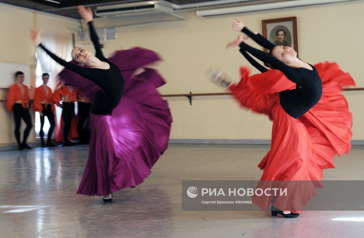 Экзамены в Академии русского балета имени А.Я. Вагановой