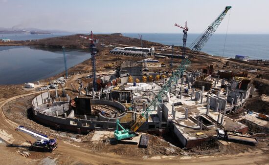 Строительство объектов в рамках подготовки к саммиту АТЭС 2012