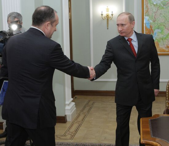 В.Путин провел ряд встреч 3 мая 2011 г.