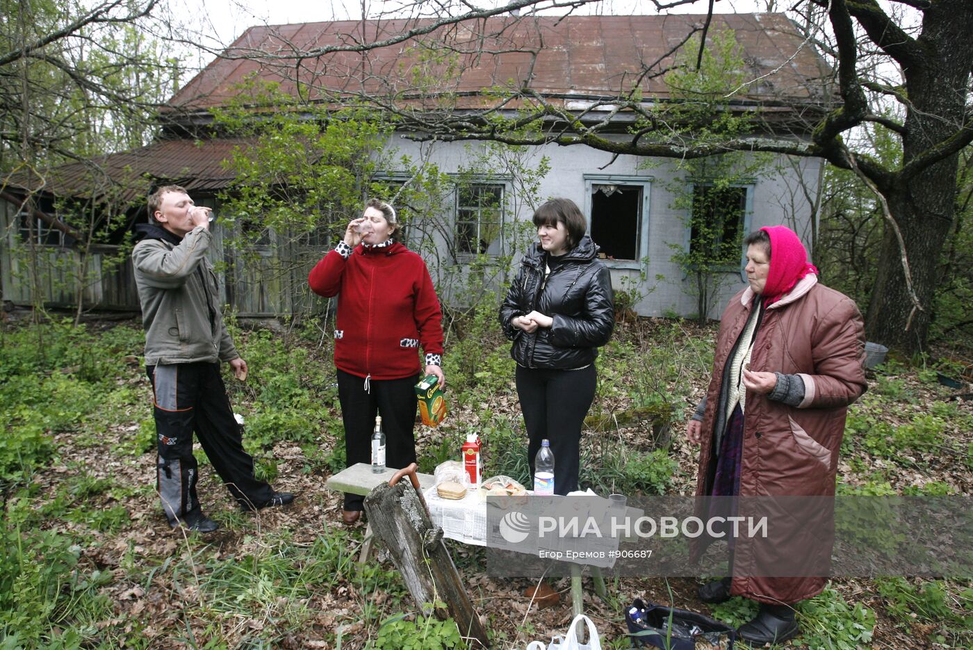 Зона отчуждения Чернобыльской АЭС