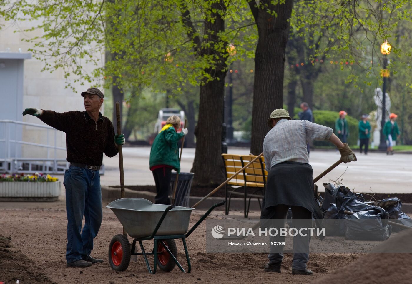 Реконструкция ЦПКиО имени М.Горького в Москве