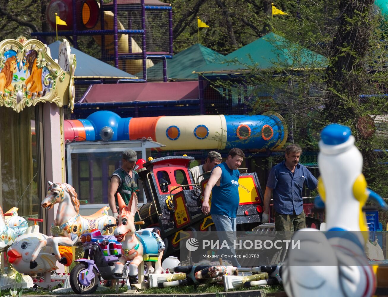 Реконструкция ЦПКиО имени М.Горького в Москве