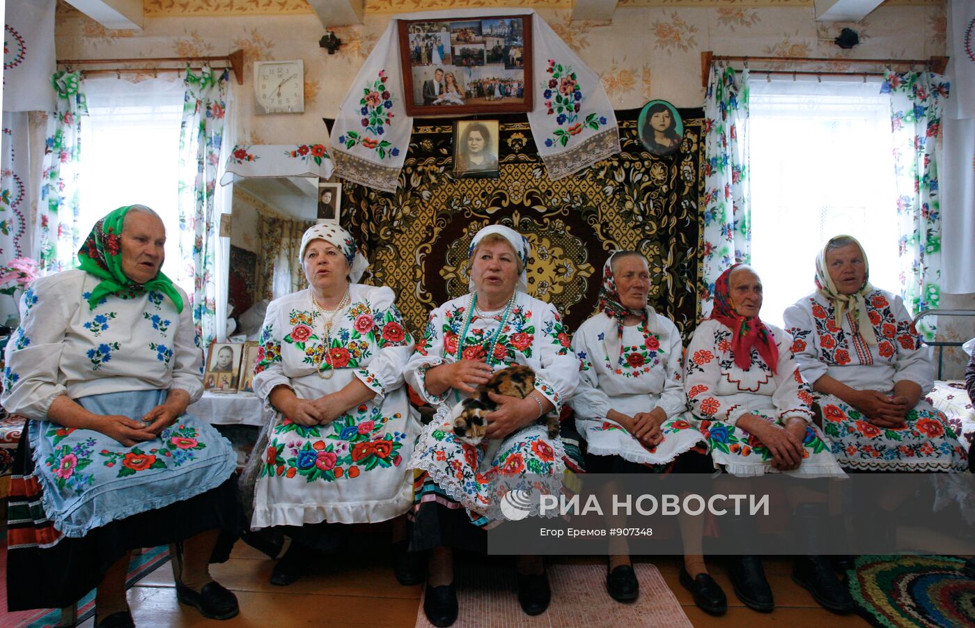 Подготовка к народному празднику Юрье в Гомельской области