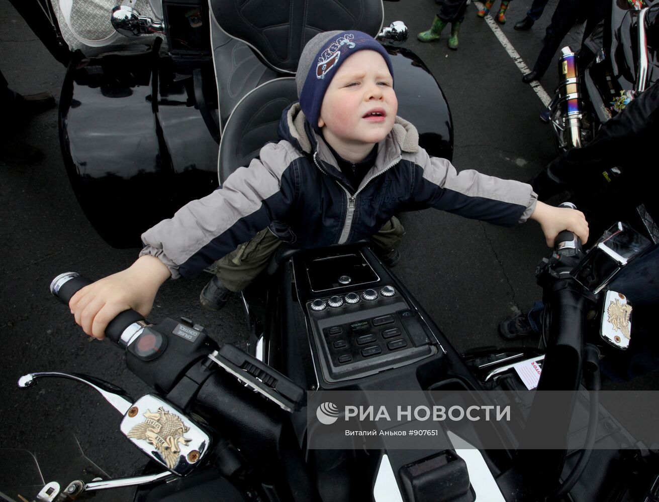 Открытие байкерского сезона во Владивостоке