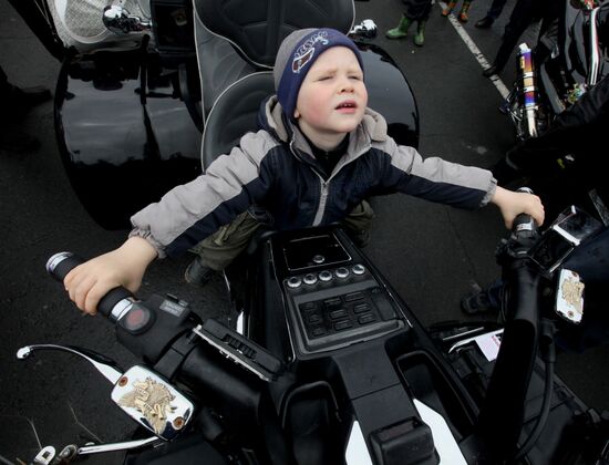 Открытие байкерского сезона во Владивостоке