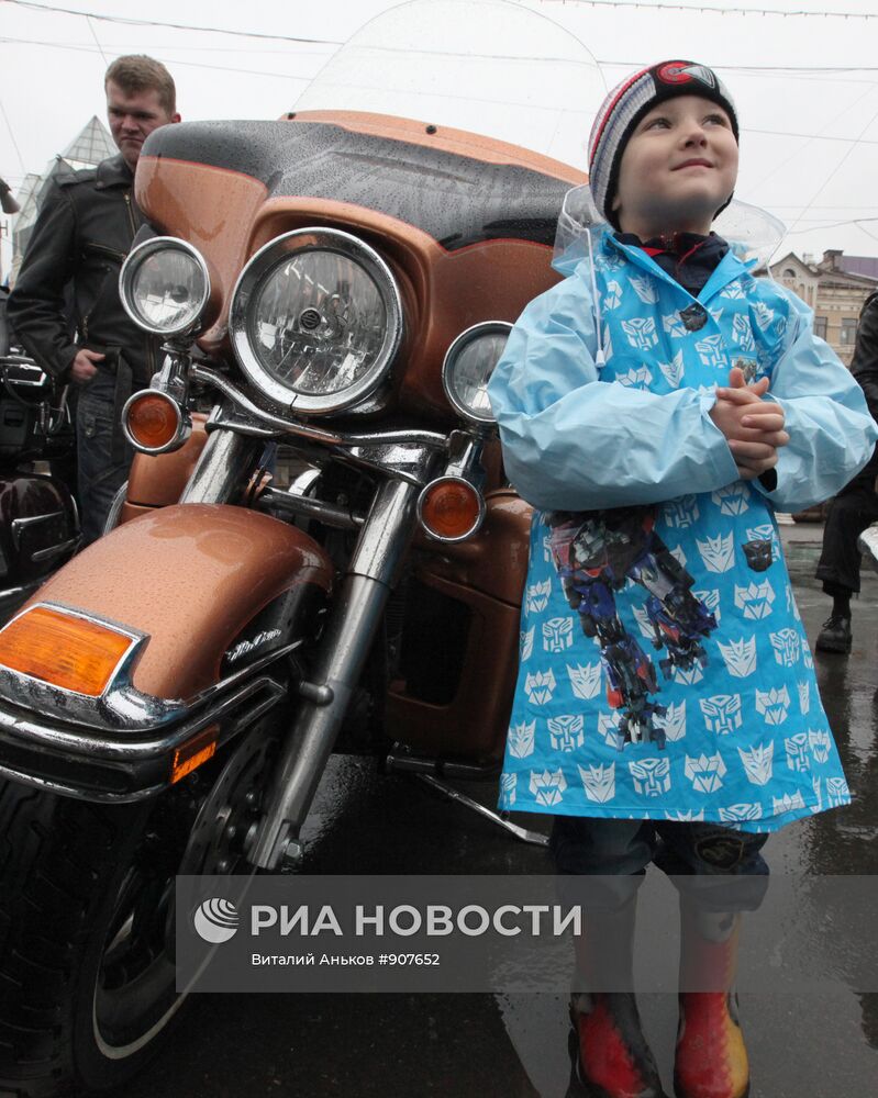 Открытие байкерского сезона во Владивостоке