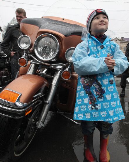 Открытие байкерского сезона во Владивостоке