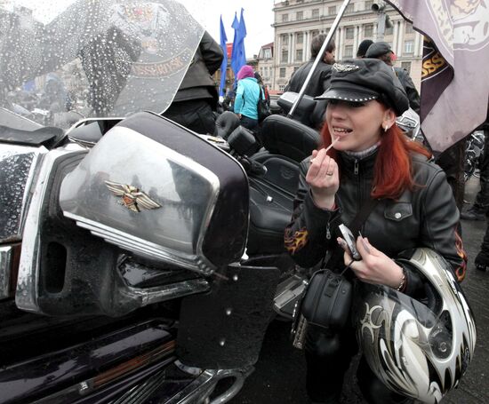 Открытие байкерского сезона во Владивостоке