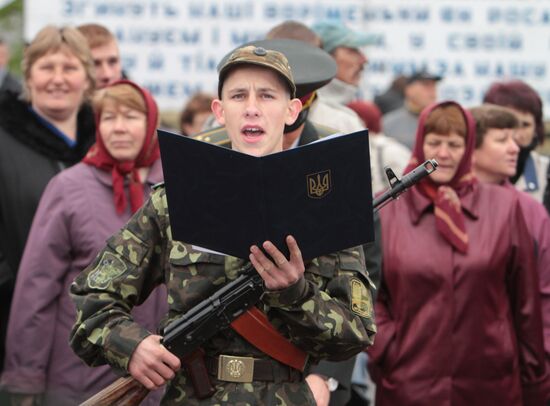 “День открытых дверей” в бригаде охраны Генштаба ВС Украины