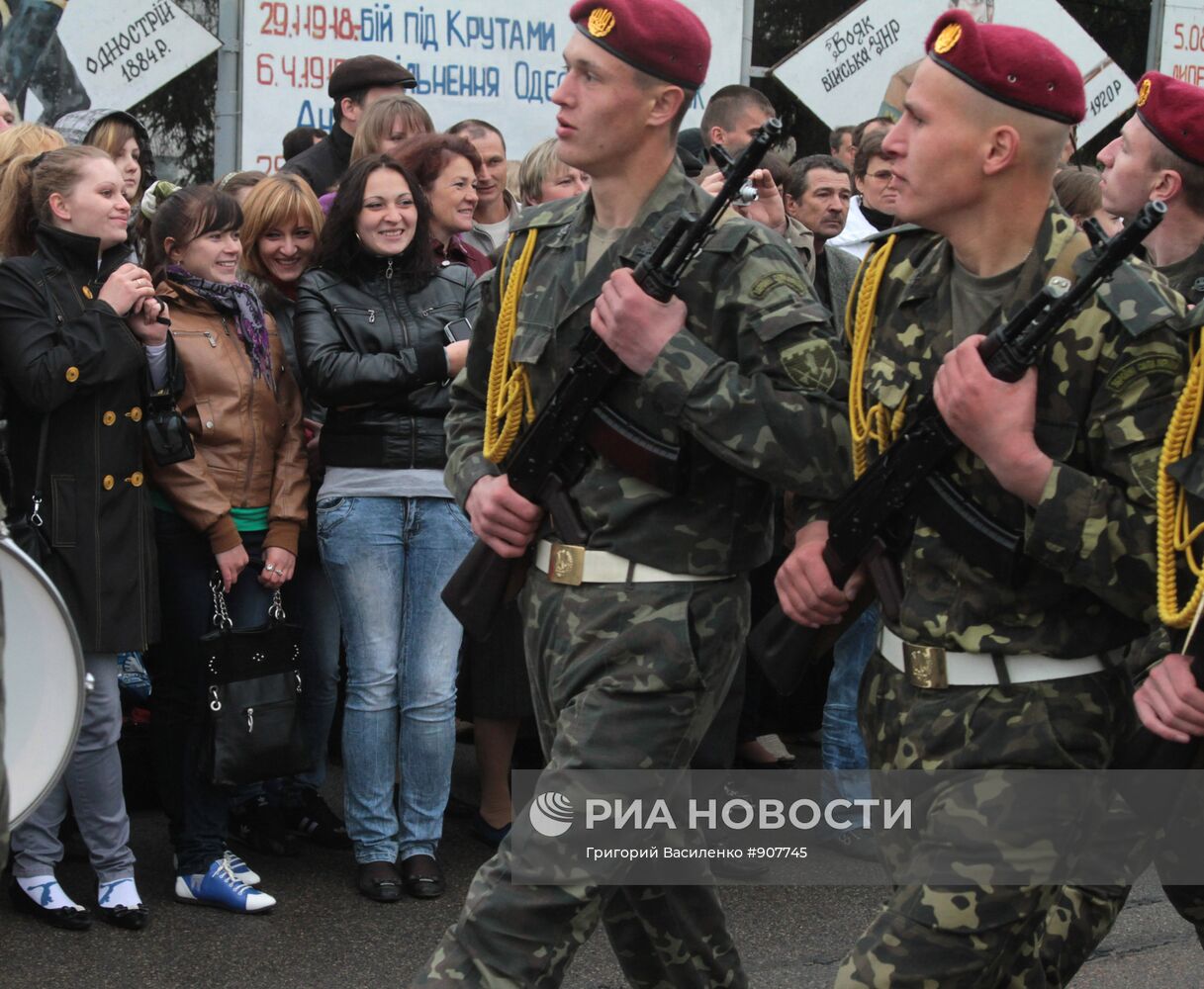 “День открытых дверей” в бригаде охраны Генштаба ВС Украины