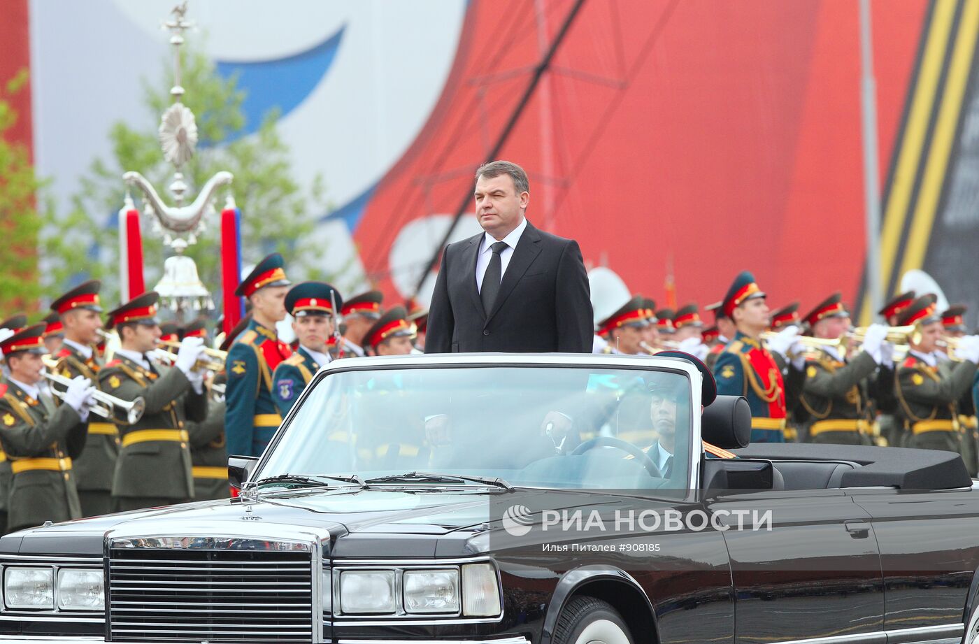 Военный парад, посвященный 66-летию Победы в ВОВ