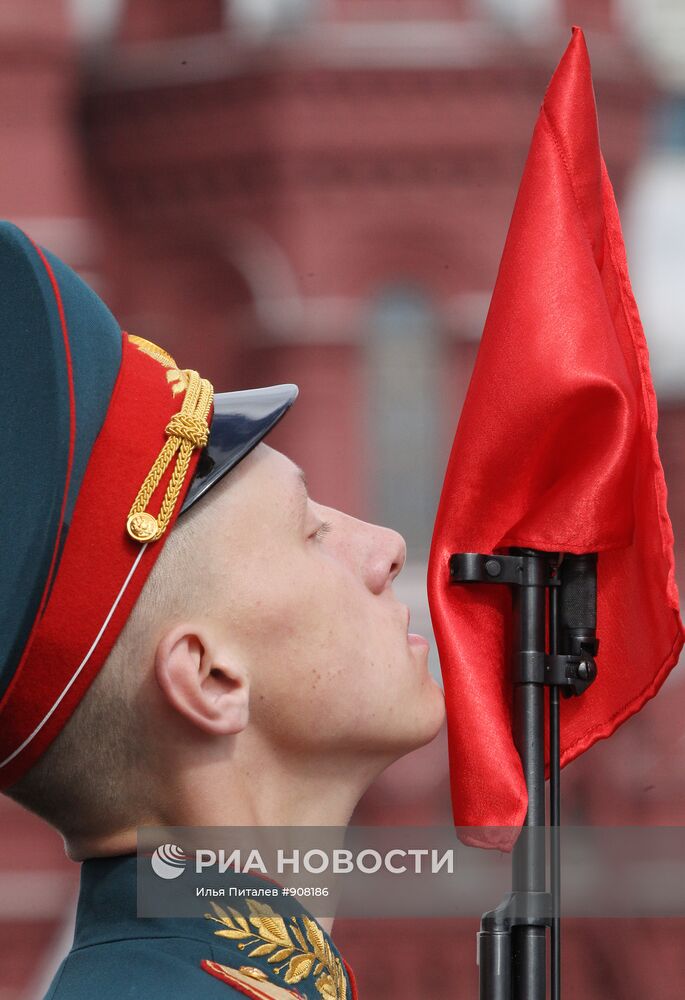 Военный парад, посвященный 66-летию Победы в ВОВ