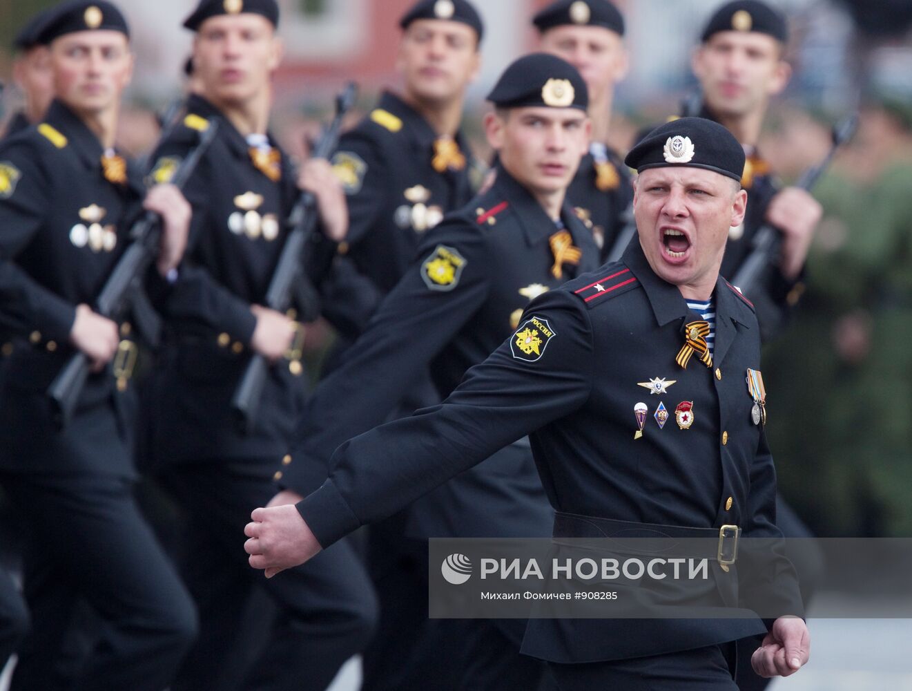 Военный парад, посвященный 66-летию Победы в ВОВ