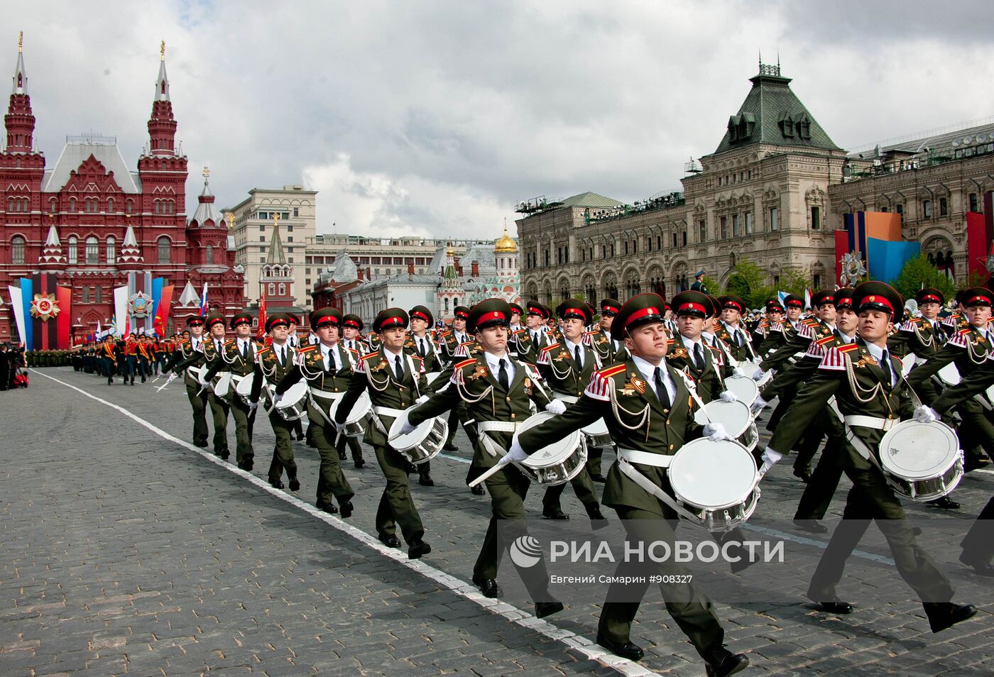 Военный парад, посвященный 66-летию Победы в ВОВ