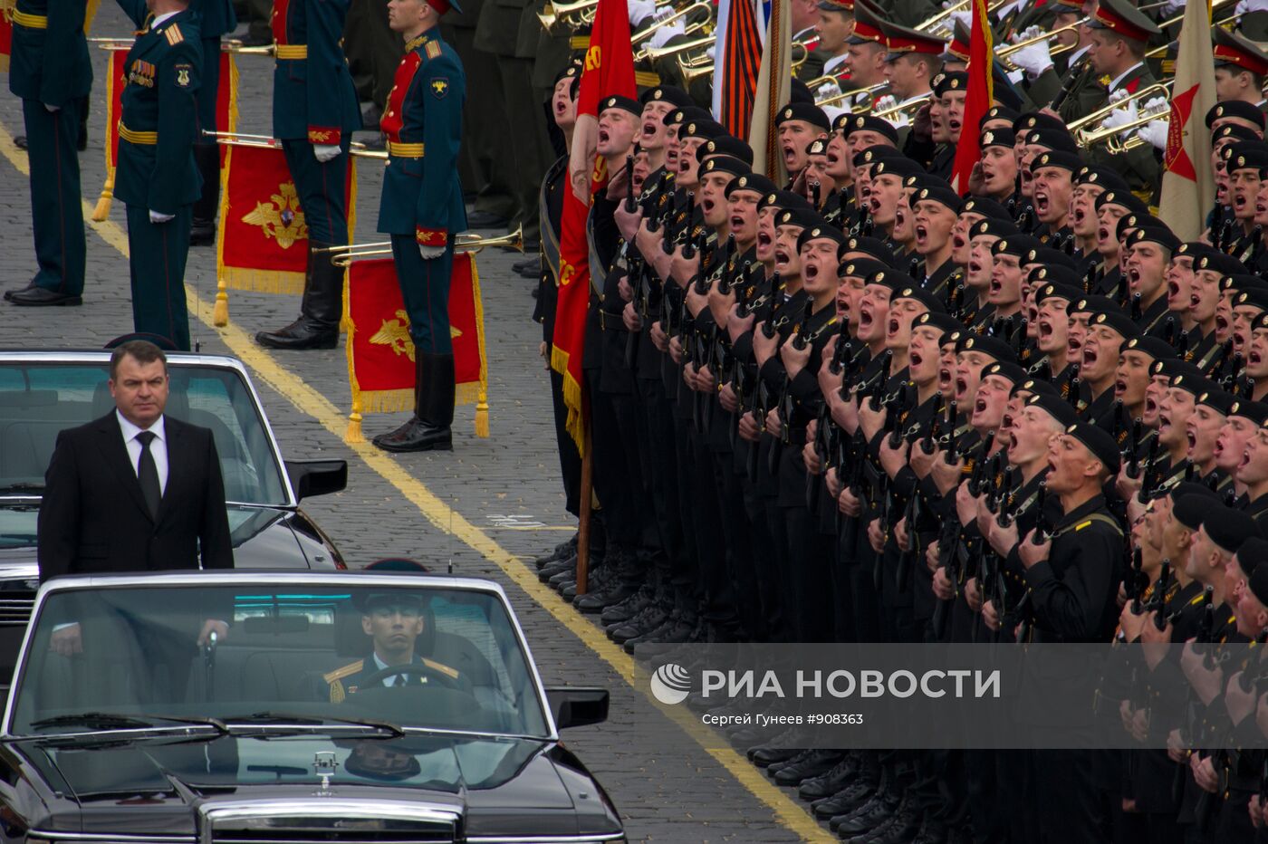 Военный парад, посвященный 66-летию Победы в ВОВ