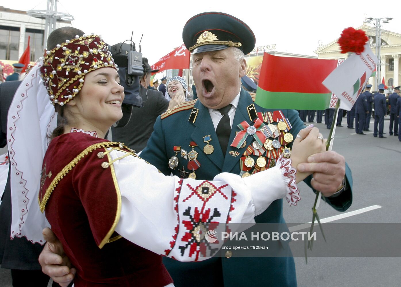 Празднование 9 мая в Минске