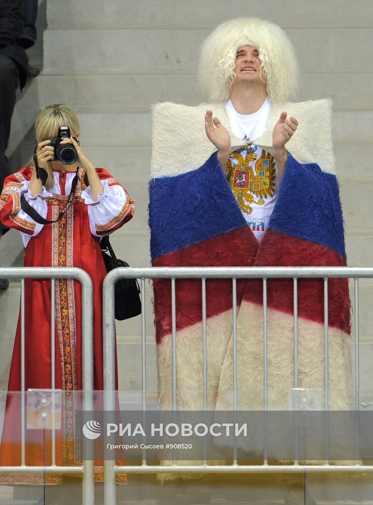 Хоккей. Чемпионат мира. Матч Россия - Финляндия