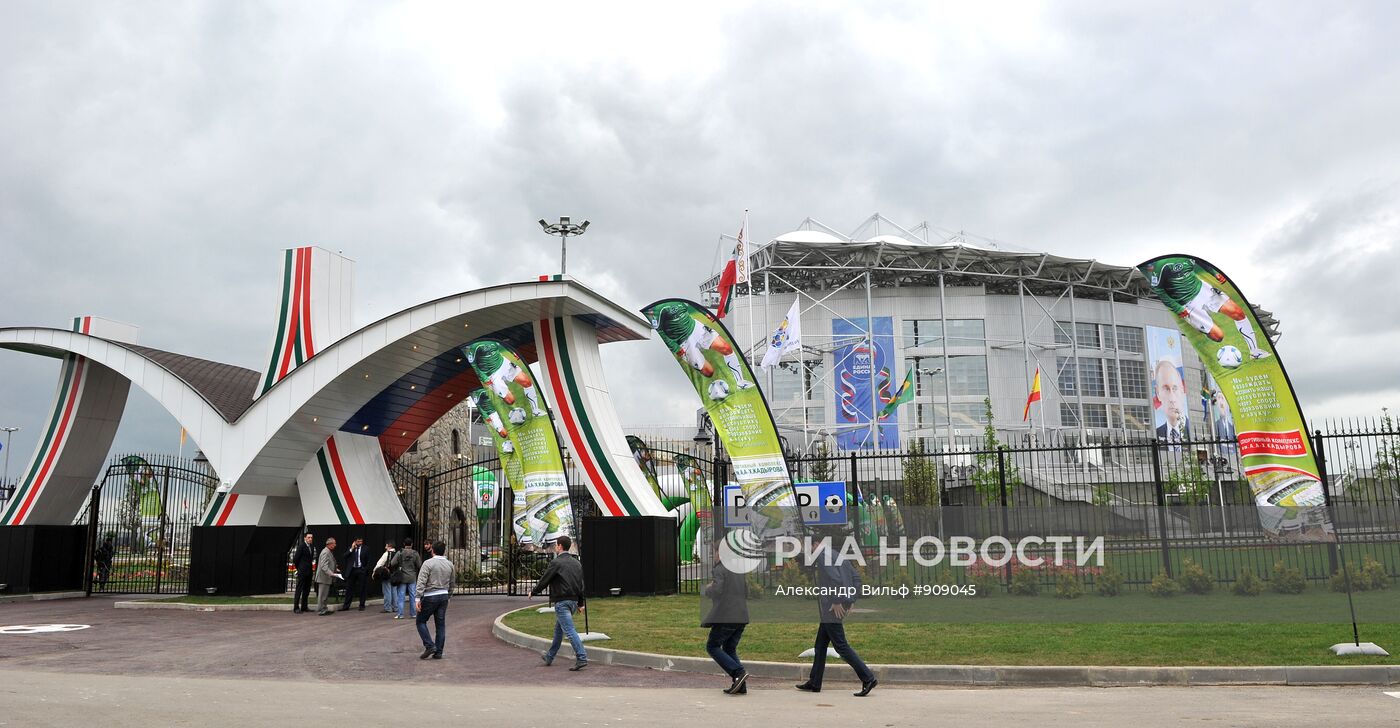 Открытие спорткомплекса им. Ахмат-Хаджи Кадырова в Грозном