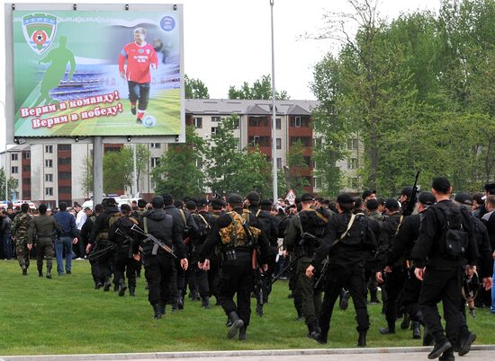 Открытие спорткомплекса им. Ахмат-Хаджи Кадырова в Грозном