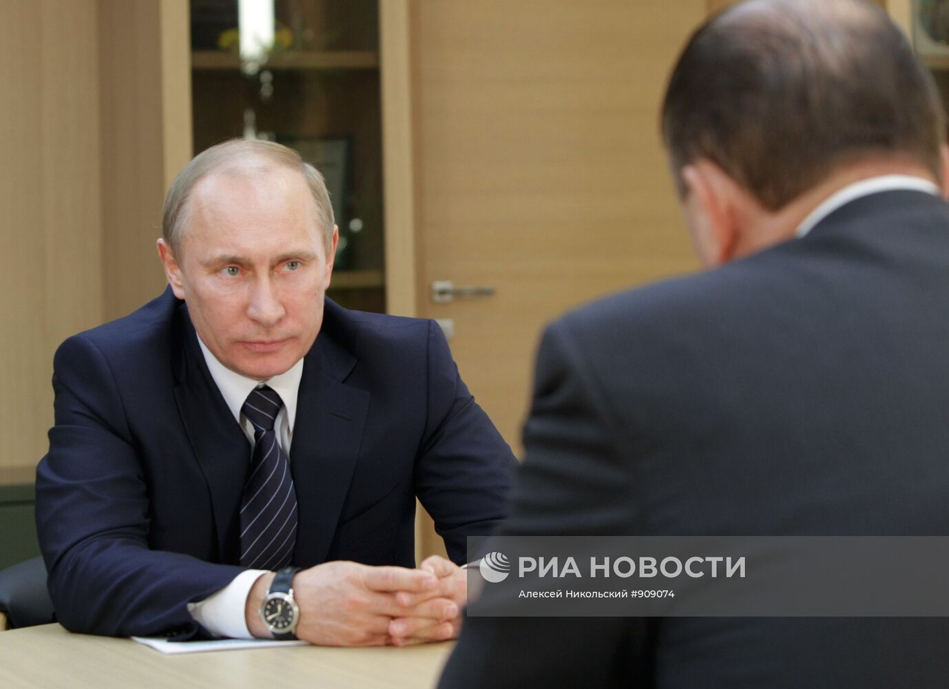 Рабочая поездка В.Путина в Тольятти