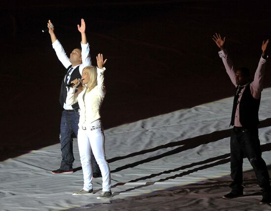 Концерт в честь открытия спорткомплекса им. Ахмат-Хаджи Кадырова