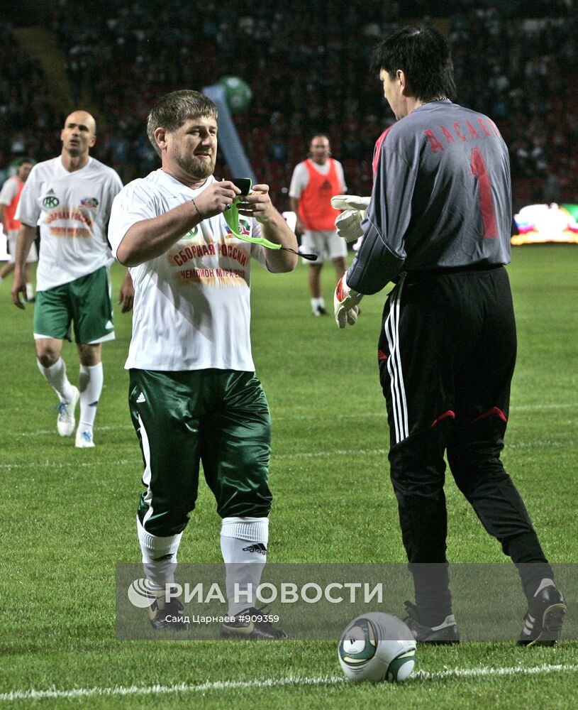 Рамзан Кадыров и Ринат Дасаев