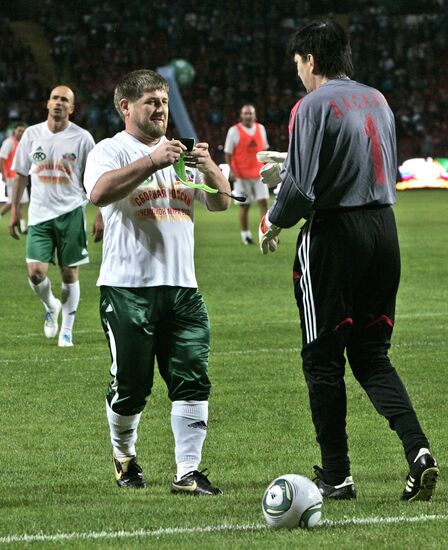 Рамзан Кадыров и Ринат Дасаев