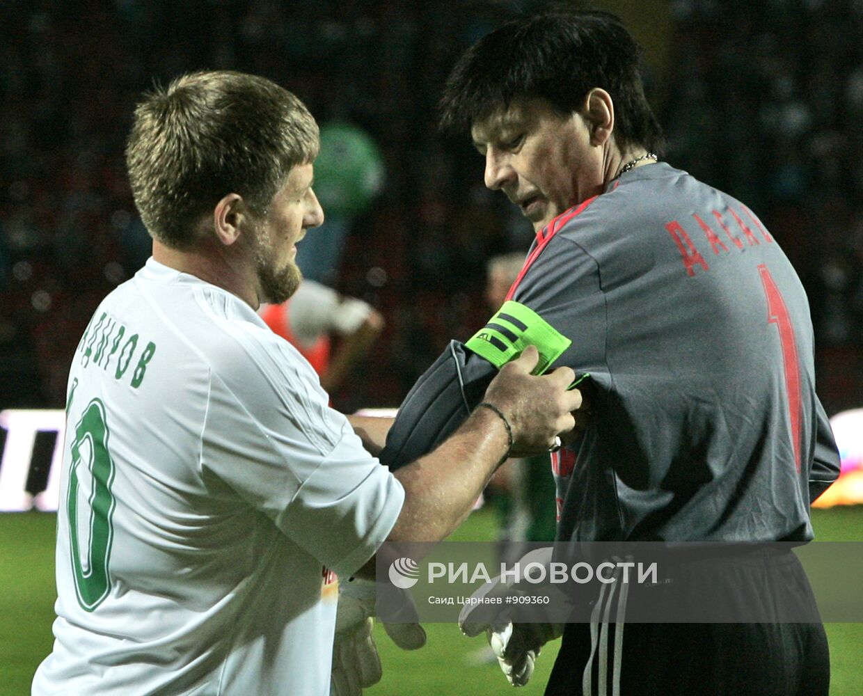 Рамзан Кадыров и Ринат Дасаев