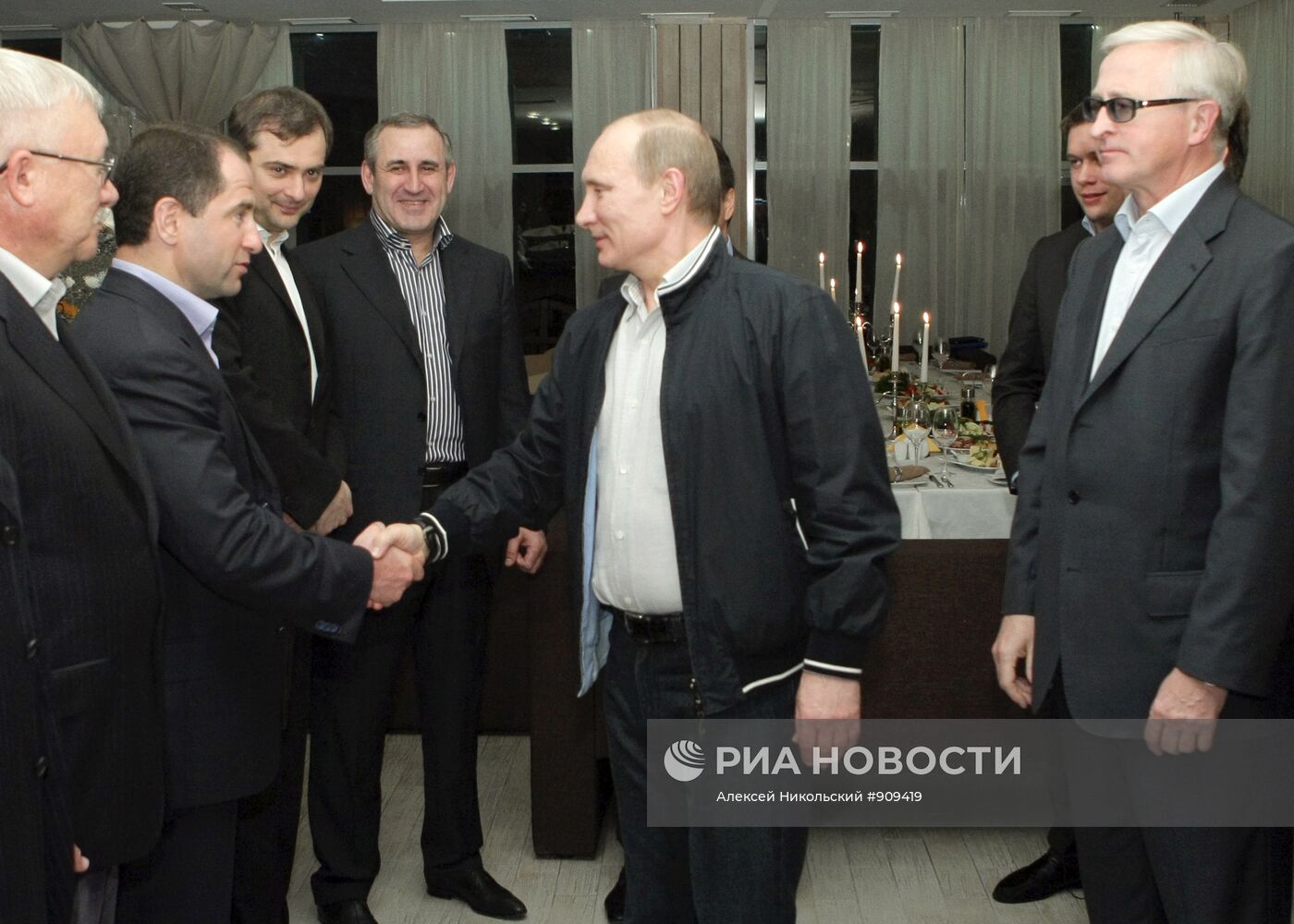 Встреча В. Путина с активом Общероссийского народного фронта