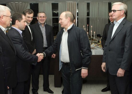 Встреча В. Путина с активом Общероссийского народного фронта