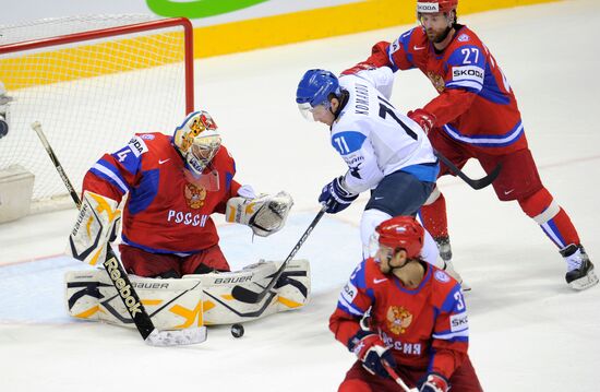 Хоккей. Чемпионат мира. Финляндия - Россия