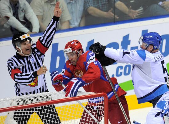 Хоккей. Чемпионат мира. Финляндия - Россия