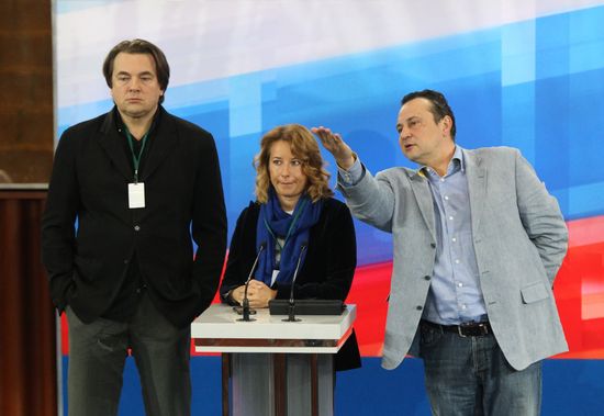 Константин Эрнст, Наталья Тимакова, Андрей Цыбулин