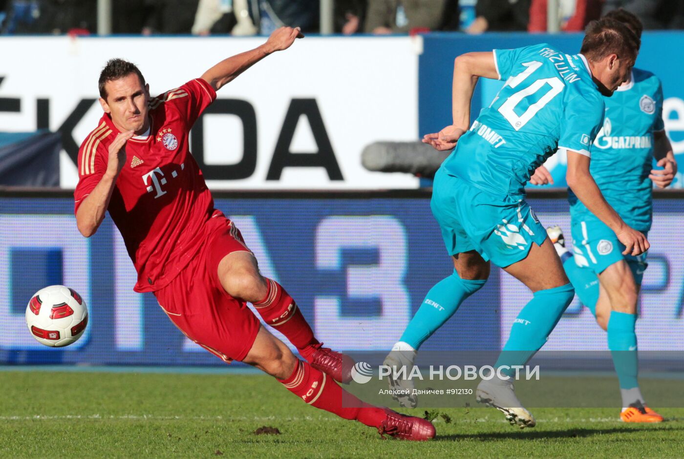 Футбол. Товарищеский матч. "Зенит" - "Бавария"