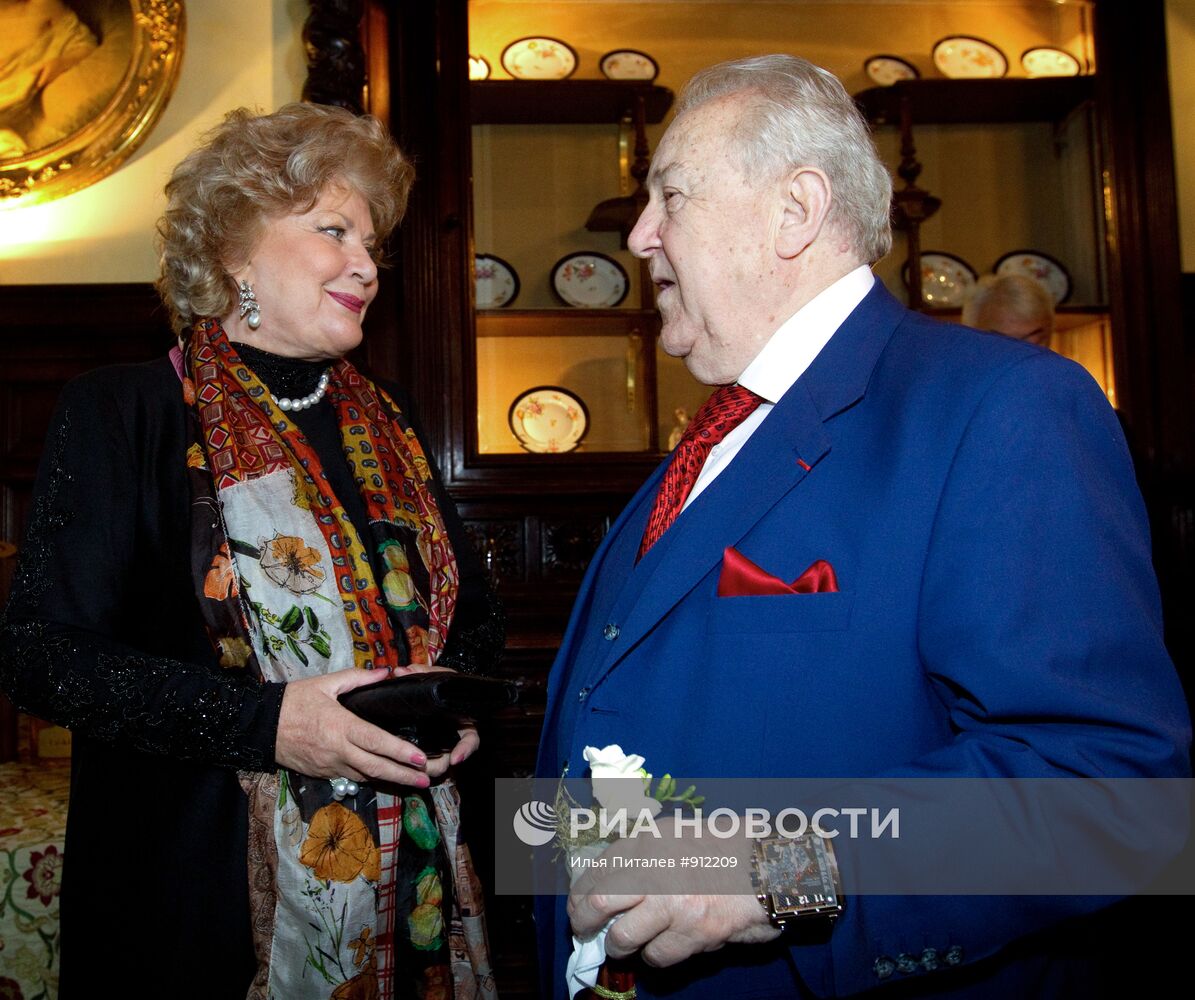 Елена Образцова и Зураб Церетели