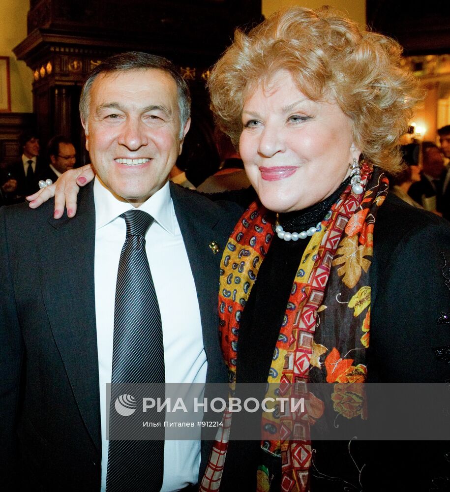 Арас Агаларов и Елена Образцова