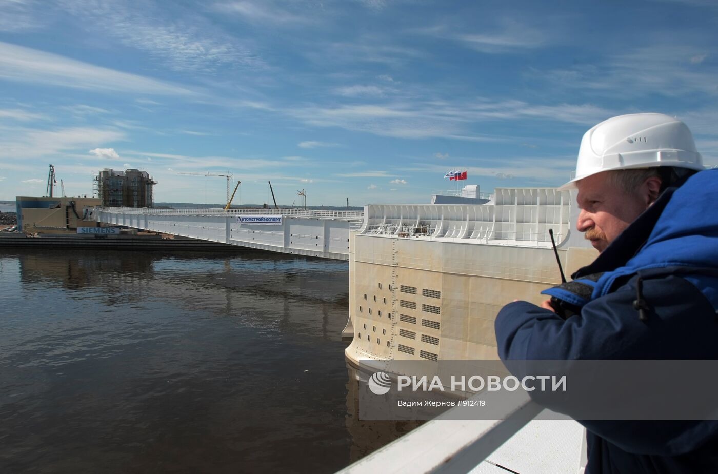 Обследование КЗС Санкт-Петербурга от наводнений