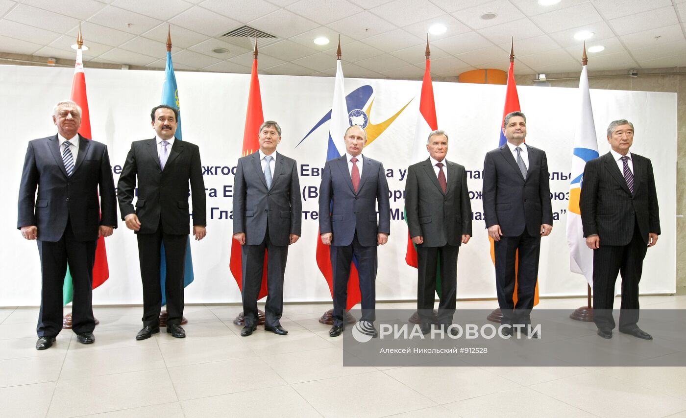 Рабочий визит премьер-министра РФ Владимира Путина в Минск