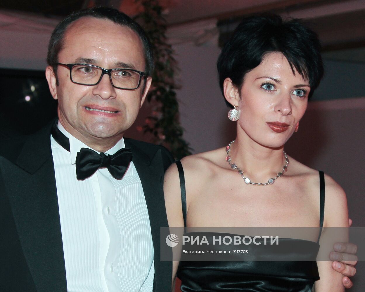 Андрей Звягинцев с супругой Анной